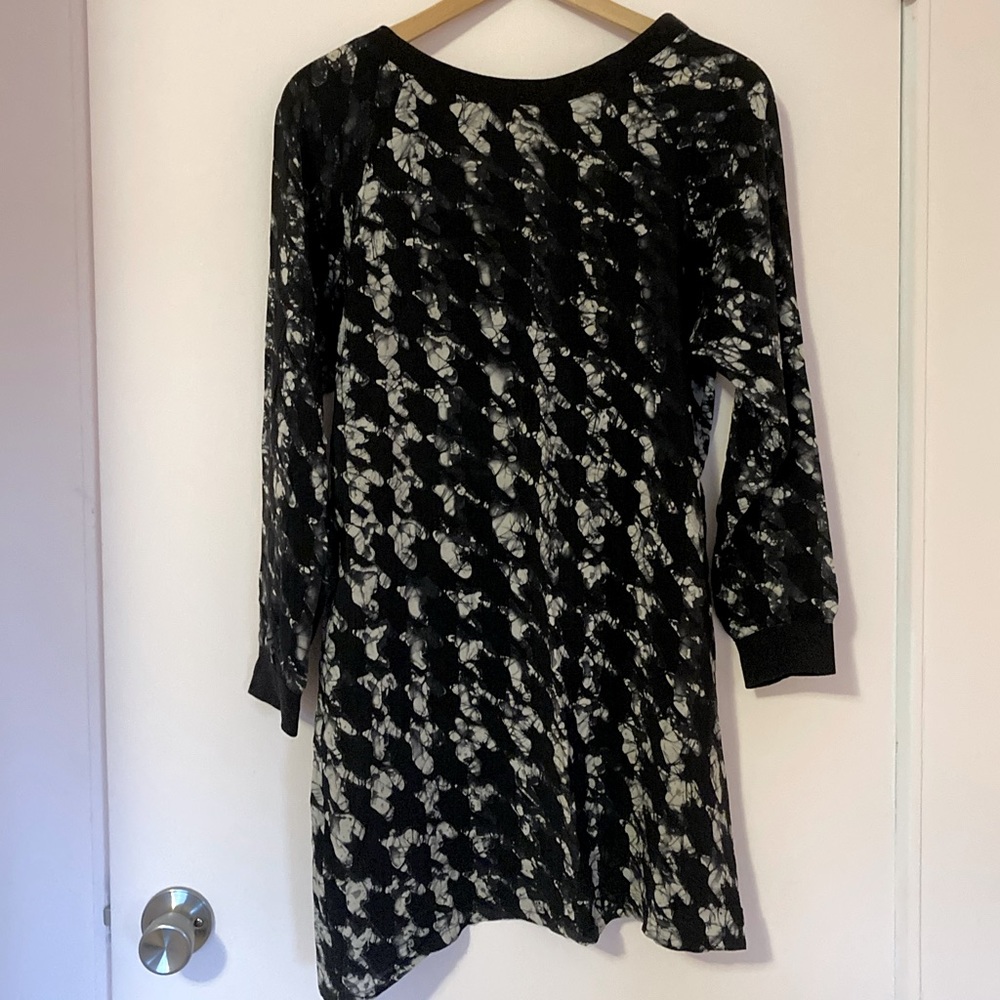 Osei Duro silk batik t shirt dress